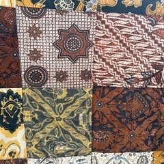 SOLD！
ビンテージ　バティック　ベッドカバーの画像