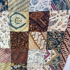 SOLD！
ビンテージ　バティック　ベッドカバーの画像