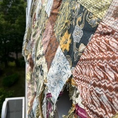 SOLD！
ビンテージ　バティック　ベッドカバーの画像