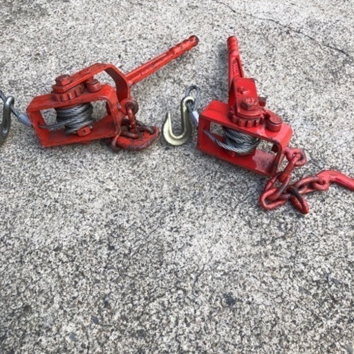 ワイヤー荷締機