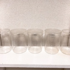 ガラスケース5個