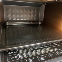 YAMAZEN/山善 スチームオーブンレンジ 電子レンジ ブラック の画像