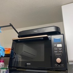 YAMAZEN/山善 スチームオーブンレンジ 電子レンジ ブラック 