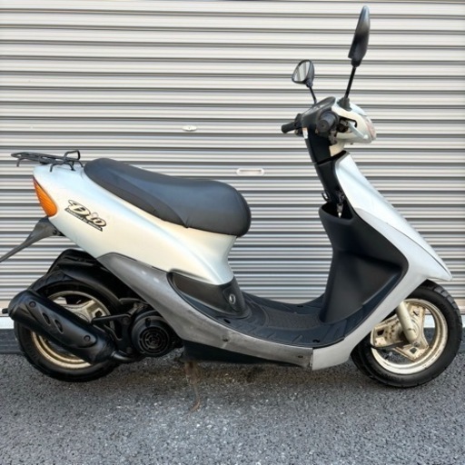 2742.フロントディスク　ライブディオ　バッテリー、シート、ミラー新品　千葉県柏市　即日配送、自走引き取りも可能