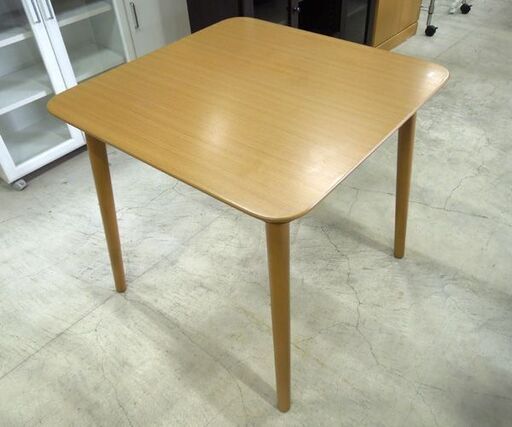 DCM 2人掛け ダイニングセット コンパクト 75cmテーブル イス2脚 シンプル 札幌市東区 新道東店 DCM 2人掛け ダイニングセット コンパクト 75cmテーブル イス2脚