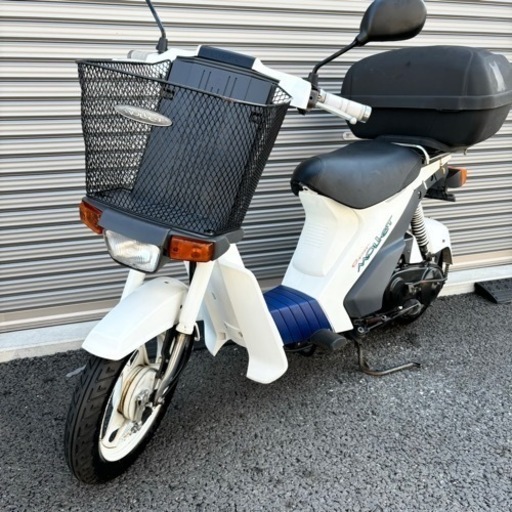 2743.収納力抜群　スーパーモレ50 サイスタ、リアボックス付属　千葉県柏市　即日配送、自走引き取りも可能