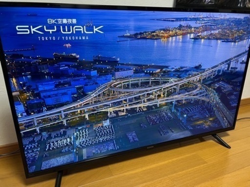4K対応液晶テレビ 43V Fiona 43UB10PB