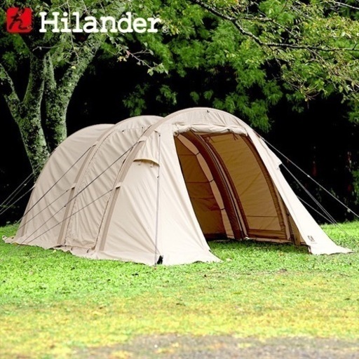Hilander（ハイランダー
）  エアートンネルテントMIINY（キャンプ用品）