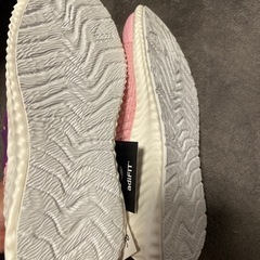 adidas 新品未使用　ピンク　21センチの画像