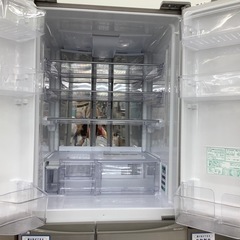 SHARPの6ドア冷蔵庫(455L)のご紹介！(トレファク寝屋川)の画像