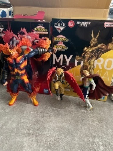 ヒロアカ　フィギュア　一番くじ　セット