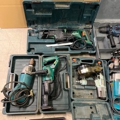 大量 電動工具 まとめの画像