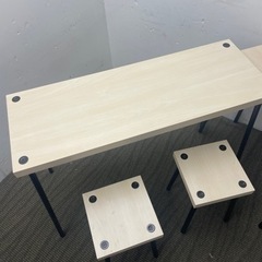 受付終了しました！IKEA イケア　ネストテーブル スツール付き 4点セットの画像
