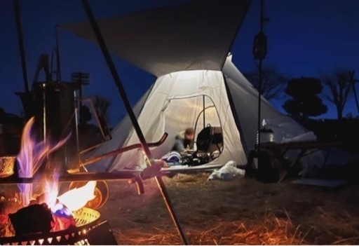 【グランドシート付】フィールドアーfieldoorワンポールテント500