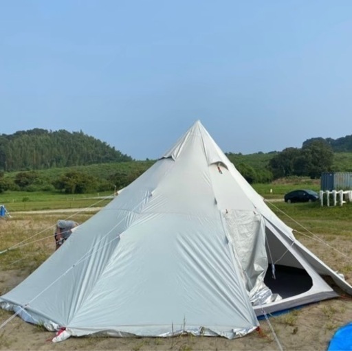 2024 【グランドシート付】フィールドアーfieldoorワンポールテント500