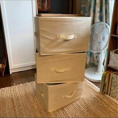 カラーボックスの箱　収納家具 収納ケース　引出し　１つ150円の画像