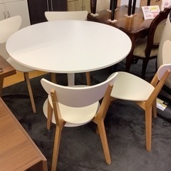 【リサイクルサービス八光】幅103cm　IKEA　4人掛け　円形...