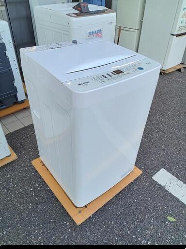 ★【ハイセンス】全自動洗濯機  2021年製  4.5k ［HW-T45D］【3か月保証★配達に設置込】自社配送時代引き可※現金、クレジット、スマホ決済対応※