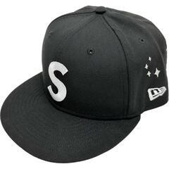【Supreme/シュプリーム】 NEW ERA Characters S Logo/ニューエラ ベースボールキャップ キャップ 22Apr ポリエステル 黒 メンズ【中古】【真子質店】【GD】【MaMo】
