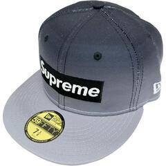 【Supreme/シュプリーム】 NEW ERA　ボックスロゴ ベースボールキャップ キャップ グレー系/グラデーション メンズ【中古】【真子質店】【GD】【Mox】