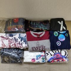 値下げ B'z B'z ライブグッズ　ライブＴシャツ 11着セット XL　直接引取割ありの画像