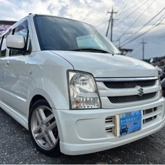 不動の人気車種！スズキ ワゴンR FX-Sリミテッド ★支払総額12.8万円★車検付き 即日納車可能 社外車高調 実走行6万キロ♪AA評価4点 機関良好！修復歴なし 長く乗りたい方にもおすすめです！の画像