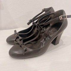 2色セットJILL by JILLSTUARTリボンパンプス(黒)(ベージュ)の画像