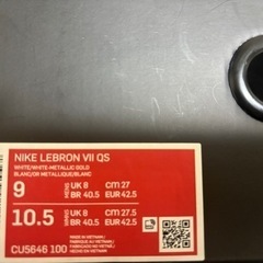 NIKE LEBRON VII QS CHINA MOON 27cm   の画像