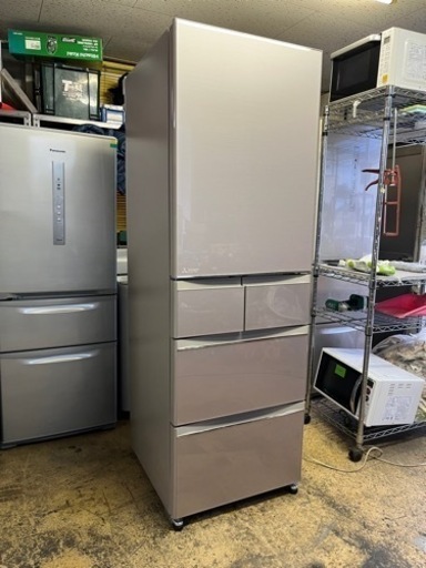 近隣送料無料!! 激安5ドア!! MITSUBISHI 455L 2018年 右開き MR-B46C-F 家電 キッチン家電 冷蔵庫