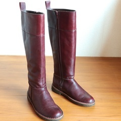  Clarks Originals クラークス　オリジナルズ 　ロングブーツ　 レディース24.5cmの画像