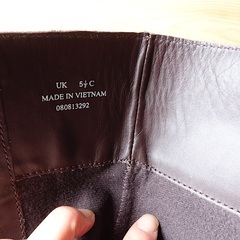  Clarks Originals クラークス　オリジナルズ 　ロングブーツ　 レディース24.5cmの画像