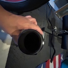 カワサキ250tr社外マフラー　の画像