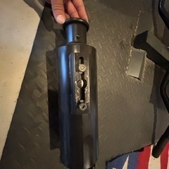 カワサキ250tr社外マフラー　の画像
