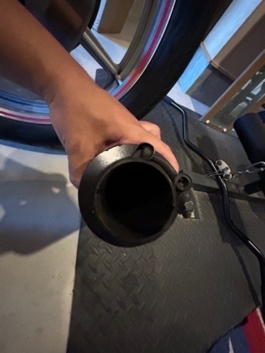 カワサキ250tr社外マフラー　