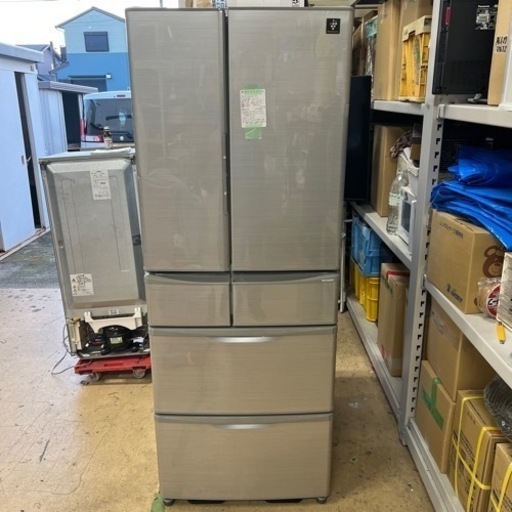 SHARP 冷蔵庫SJ-XF44B-S 中古2016年製家電 キッチン家電 冷蔵庫