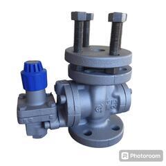 【未使用】ベン パイロット式 高温蒸気減圧弁 RP-6 定圧弁 DN80の画像