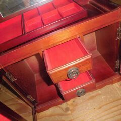 木製 アクセサリー収納ケース／ボックスの画像