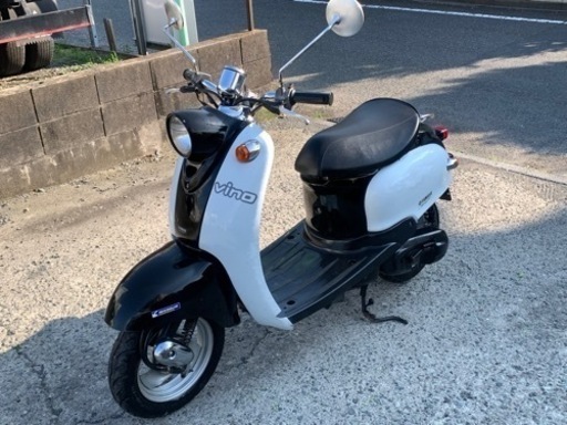 神奈川県藤沢市発。ヤマハ　ビーノSA10J 5au規制前、劇速の2スト、フル整備済み。劇速ビーノ！。