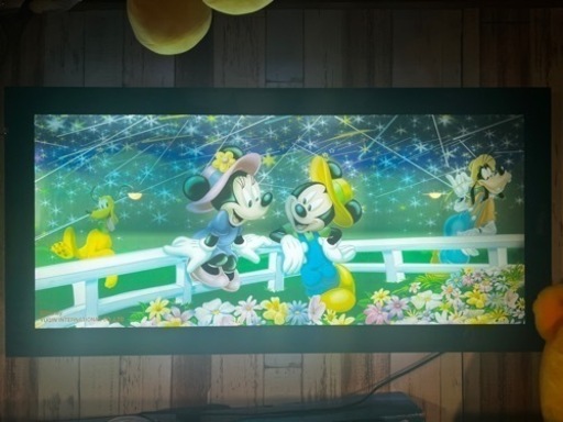 激レア Disney 動く電飾看板 吊り下げ式