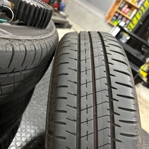 2022年製　BRIDGESTONE 155/65R13 ホンダモデューロ　アルミホイール　ライフ　ザッツ　ゼスト　ライフダンク　等に