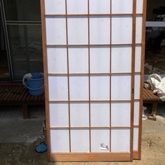障子2枚の画像
