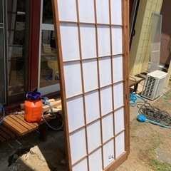 障子2枚の画像