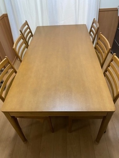 家具 ダイニングセット6人掛け