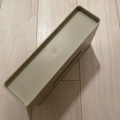ニトリ　ティッシュケースの画像
