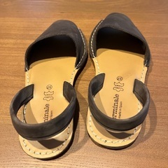 ジェルミナーレ　ヌバックサンダルの画像