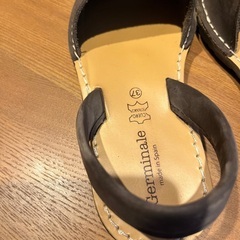 ジェルミナーレ　ヌバックサンダルの画像