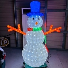 雪だるまイルミネーションの画像