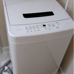 ☆ほぼ未使用です☆ IAW-T504 ☆5キロ2022年製アイリスオーヤマ洗濯機