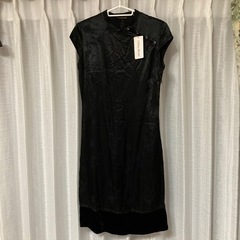未使用　チャイナ風ワンピース　M　服/ファッション ワンピース