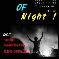 ROCKオンリー、Cast√De-Ray 、みちのくの光と影、TR3B